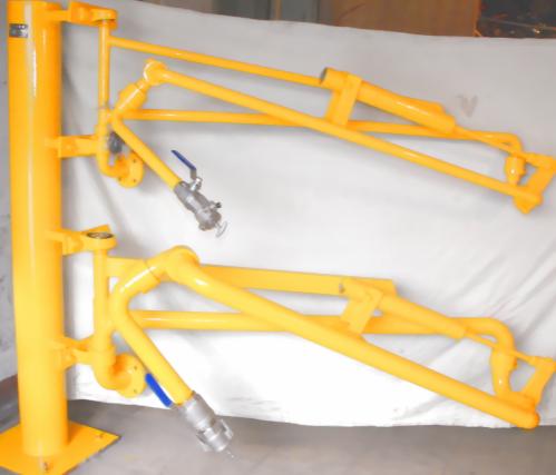 吉林公主嶺客戶定制采購的一批AL2543不銹鋼液氨鶴管已通過物流發(fā)往使用現(xiàn)場(圖1)